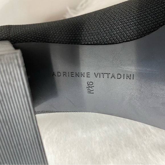 Adrienne VITTADINI Black Block Heels 
Size 9 1/2 M - Picture 8 of 8